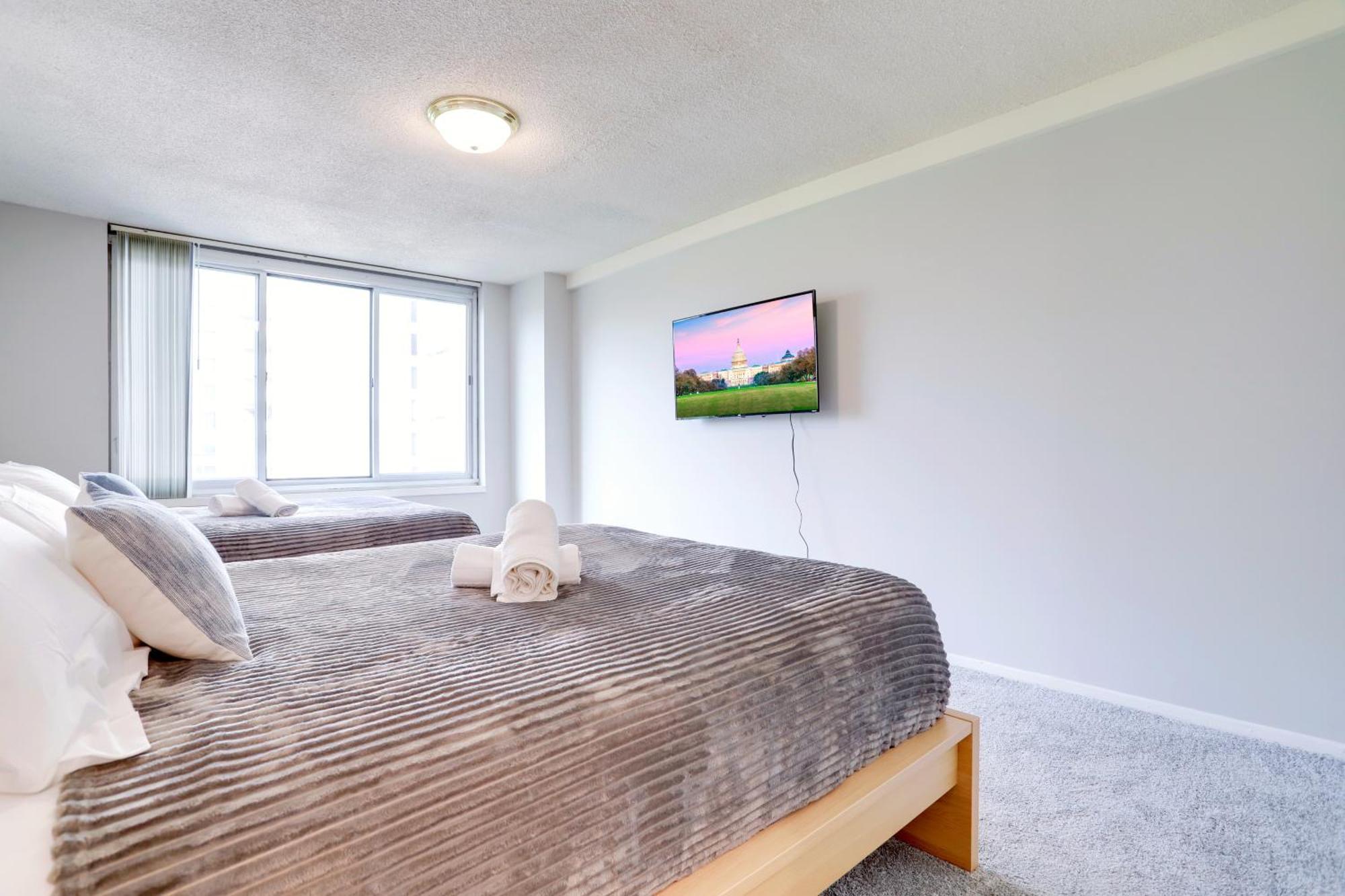 Apartment At Crystal City With Gym Arlington Exterior foto